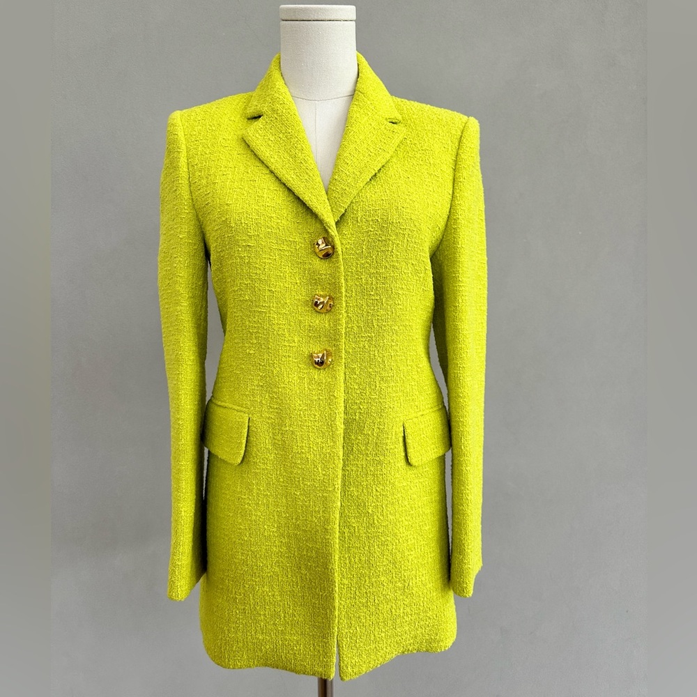 Zara Textured Weave Blazer